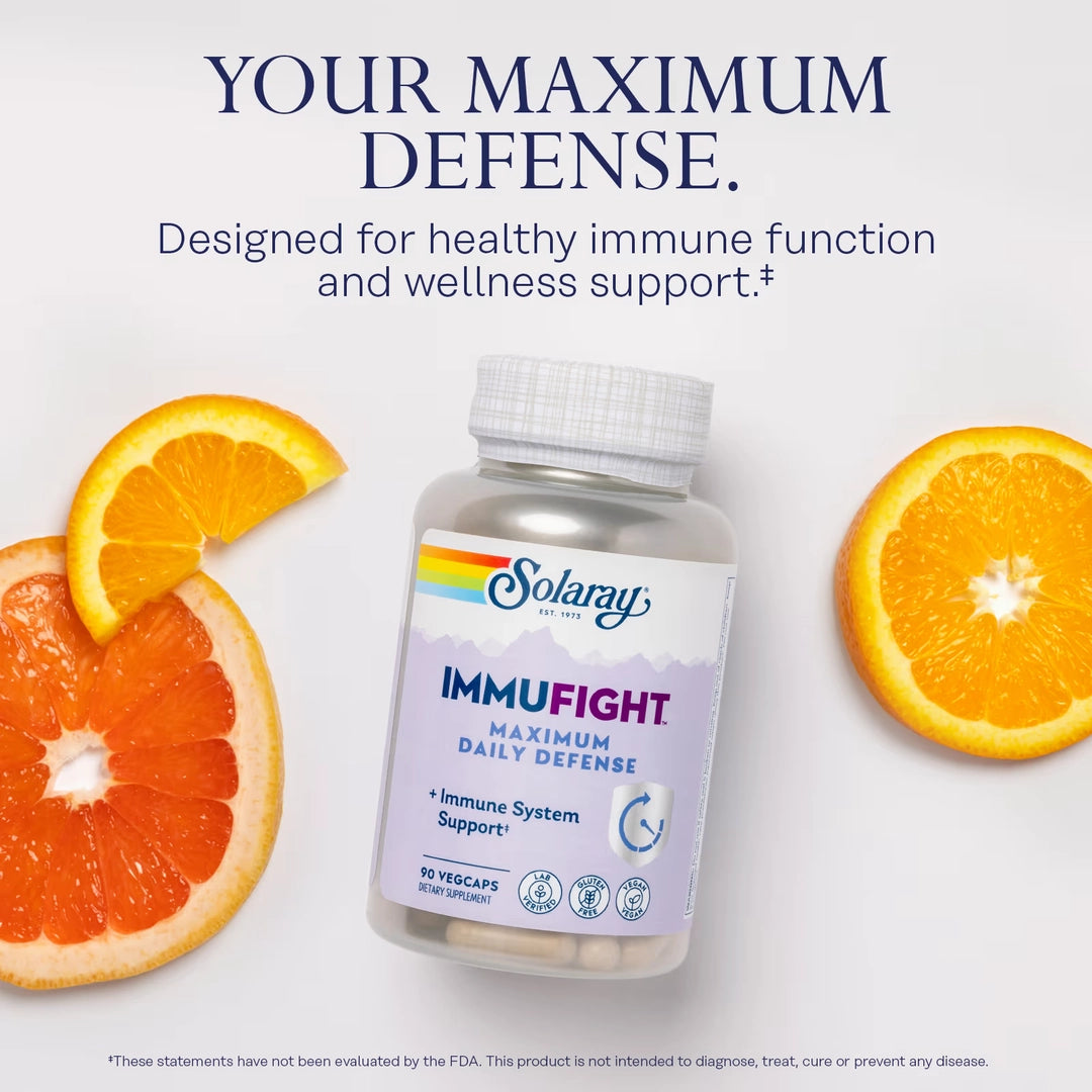 Solaray, ImmuFight™, Maximum Daily Defense, 90 VegCaps