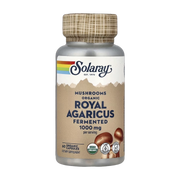 Solaray, Fermented Organic Royal Agaricus, Mushrooms, 60 Organic Capsules
