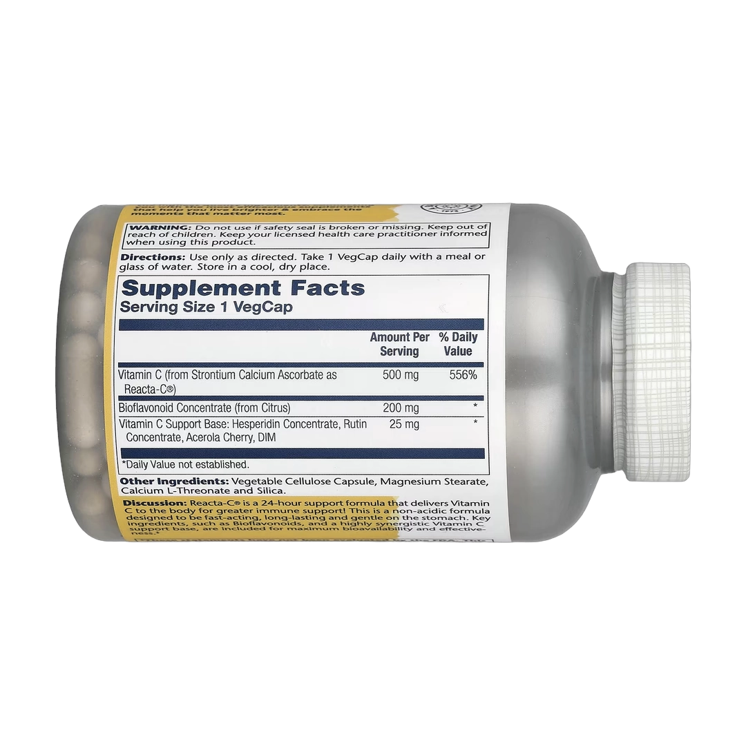 Solaray, Reacta-C®, 180 VegCaps
