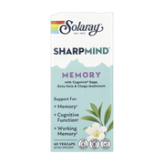 Solaray, Sharpmind™ Memory with Cognivia® Sage, Gotu Kola & Chaga Mushroom, 60 Vegcaps