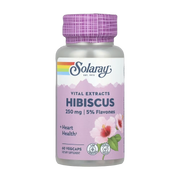 Solaray, Vital Extracts, Hibiscus, 60 VegCaps