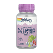 Solaray, Tart Cherry Celery Seed, 60 VegCaps