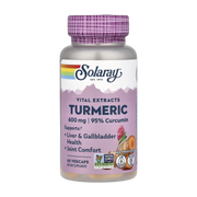 Solaray, Vital Extracts, Turmeric, 600 mg, 60 VegCaps