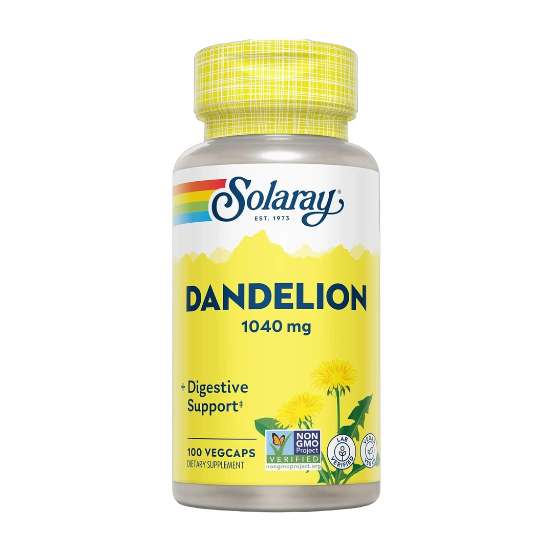 SOLARAY, Dandelion Root, 100 VegCaps