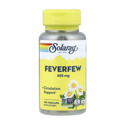 Solaray, Feverfew, 455 mg, 100 VegCaps