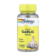 Solaray, Organic Garlic, 560 mg, 100 Organic Capsules
