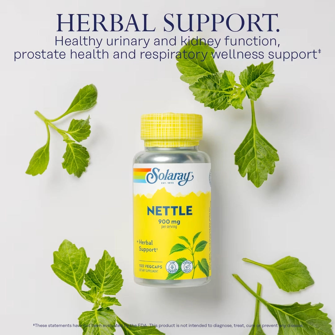 Solaray, Nettle, 900 mg, 100 VegCaps