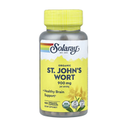 Solaray, Organic St. John's Wort, 100 Capsules