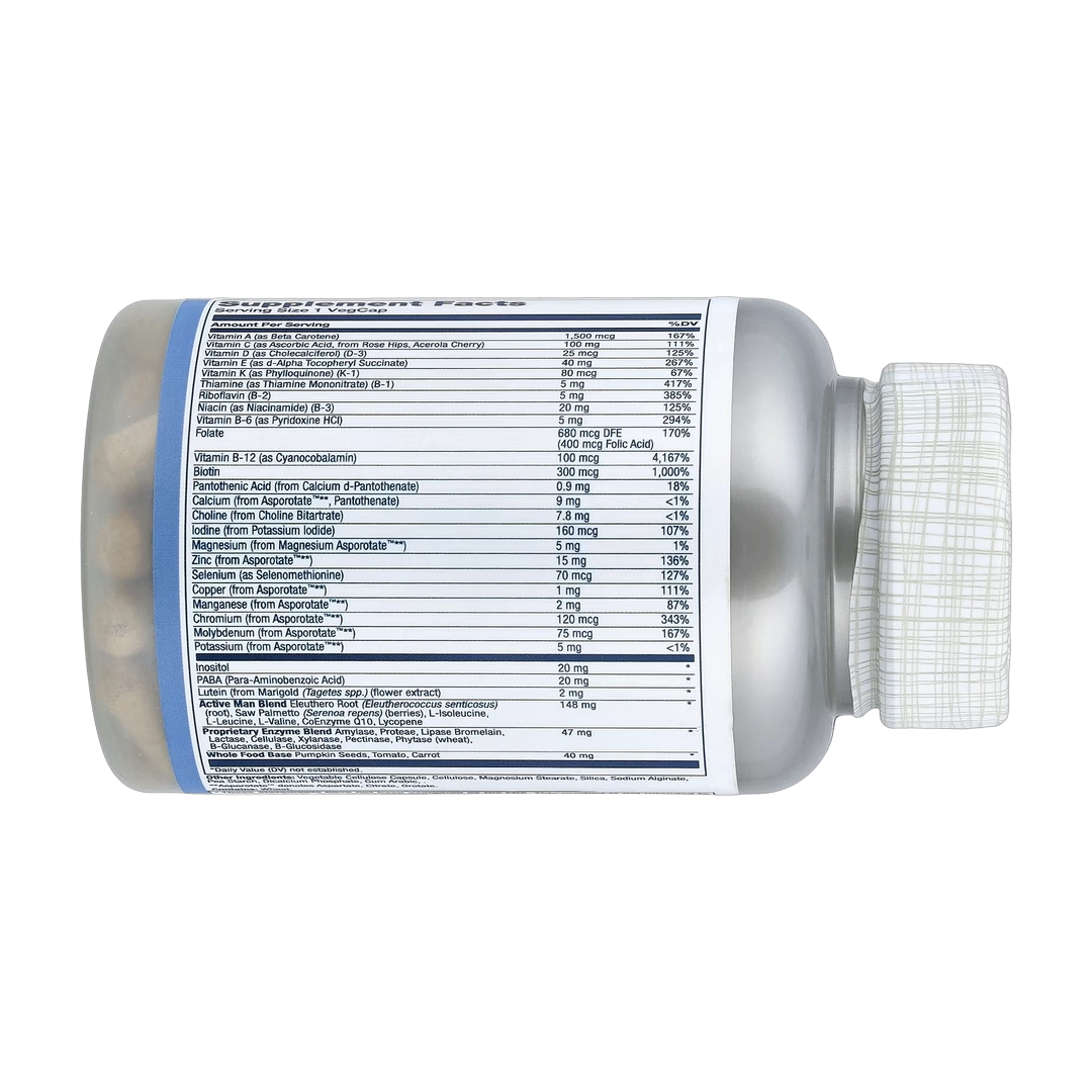 Solaray, Once Daily Active Man Multivitamin, 90 VegCaps