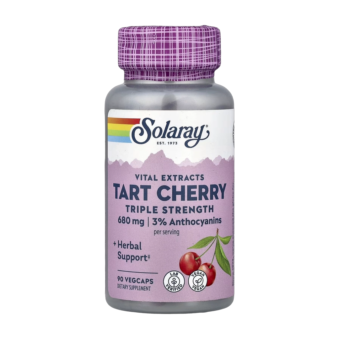 Solaray, Vital Extracts, Tart Cherry, 90 VegCaps