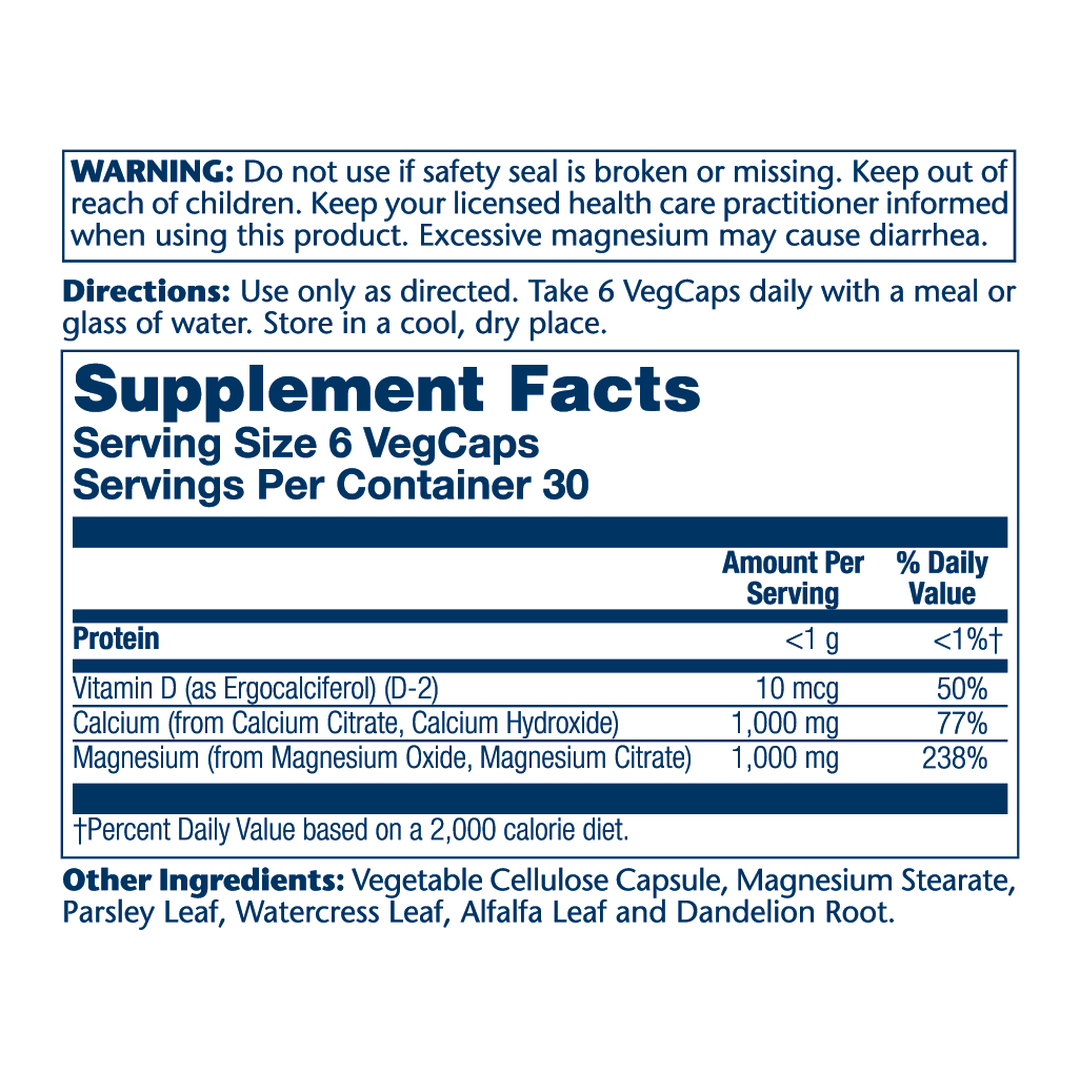 SOLARAY, Calcium Magnesium Citrate with Vitamin D 2, 180 VegCaps