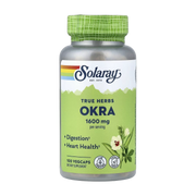 Solaray, True Herbs, Okra, 100 VegCaps