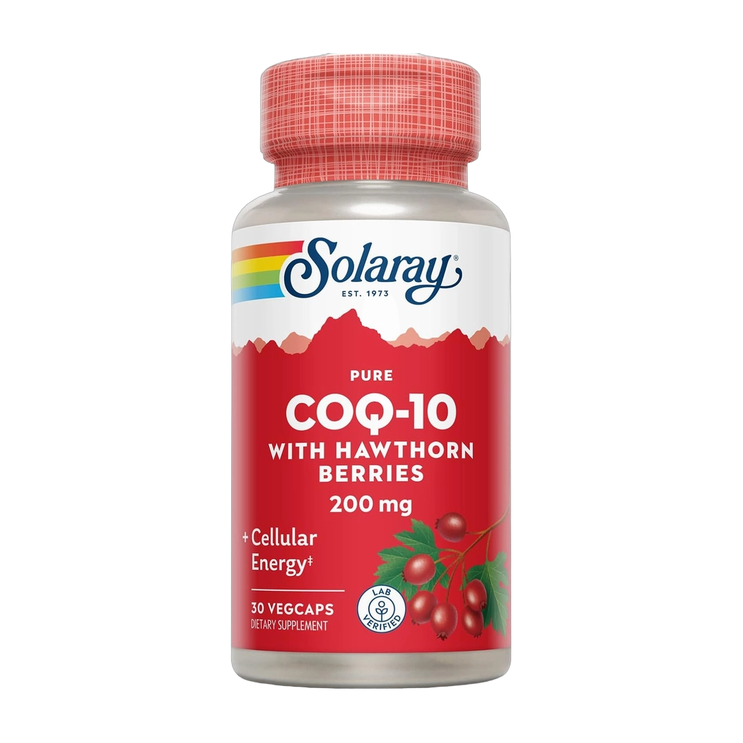 SOLARAY, Pure CoQ-10, 200 mg, 30 VegCaps