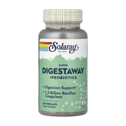 Solaray, Super Digestaway™+ Probiotics, 60 VegCaps
