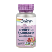 Solaray, Vital Extracts, Berberine & Curcumin, 60 VegCaps