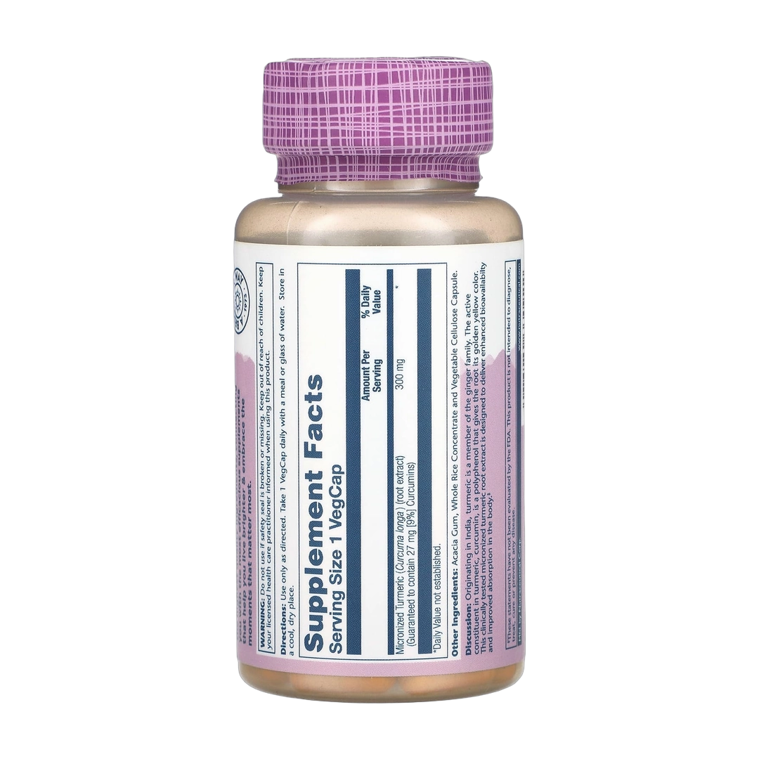 Solaray, Vital Extracts Super Bio Turmeric, 300 mg, 30 VegCaps