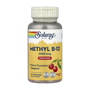 Solaray, Methyl B-12, Natural Cherry, 5,000 mcg, 60 Lozenges