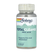 Solaray, Total Cleanse, Uric Acid, 60 VegCaps front packaging view