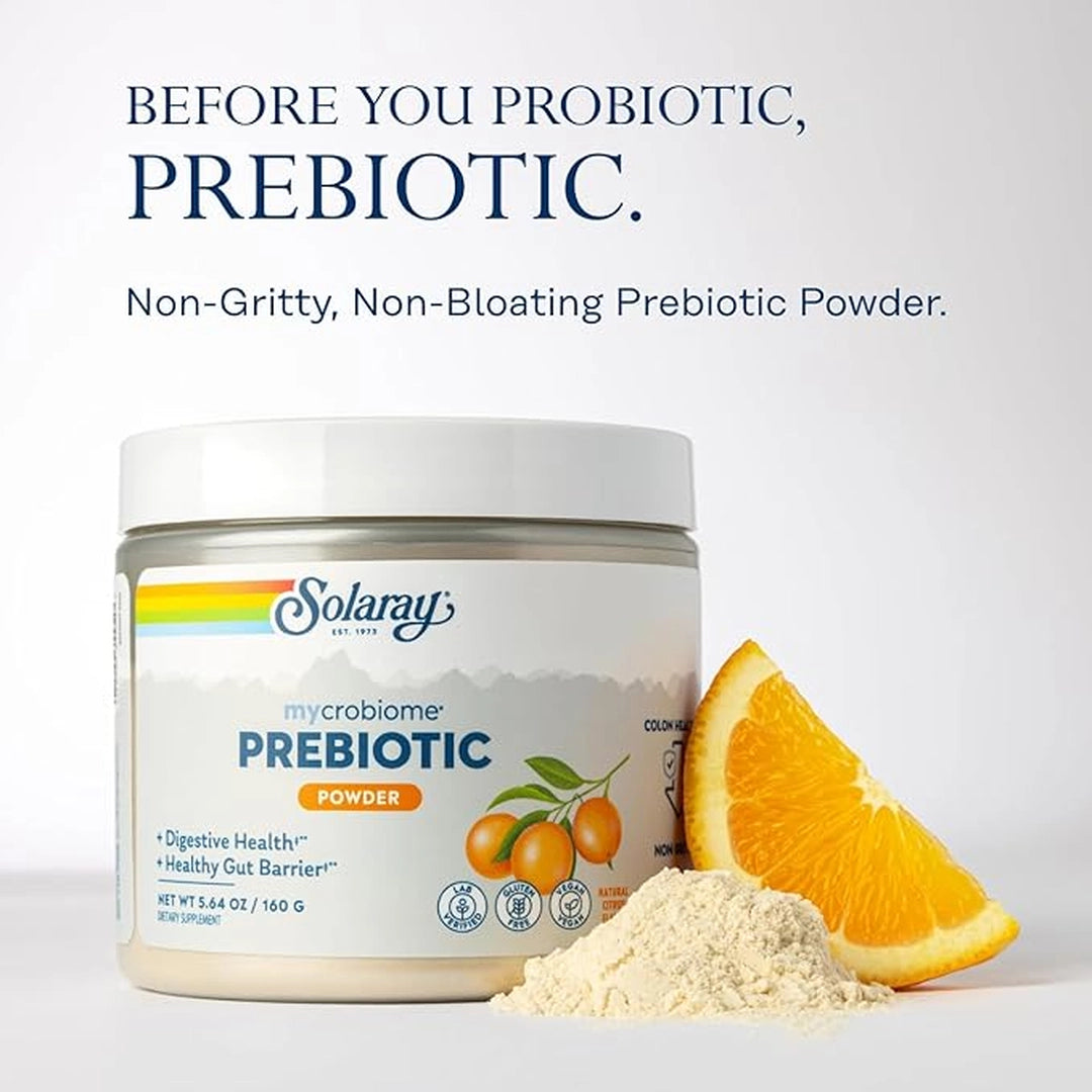 SOLARAY, Mycrobiome Prebiotic Powder, 5.64 OZ