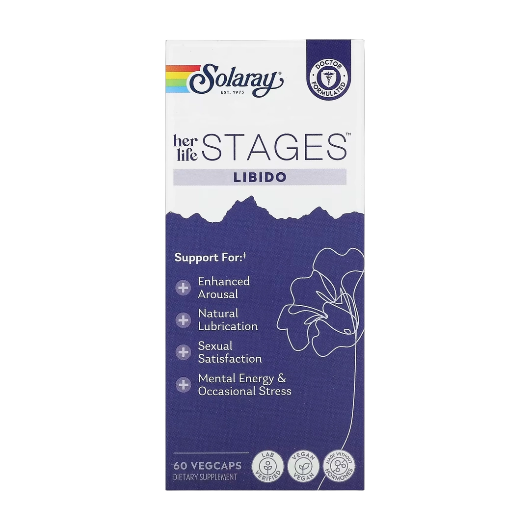 Solaray, Her Life Stages™, Libido, 60 VegCaps