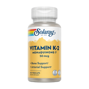 Solaray, K-2 Menaquinone-7, 50mcg, 30 VegCaps