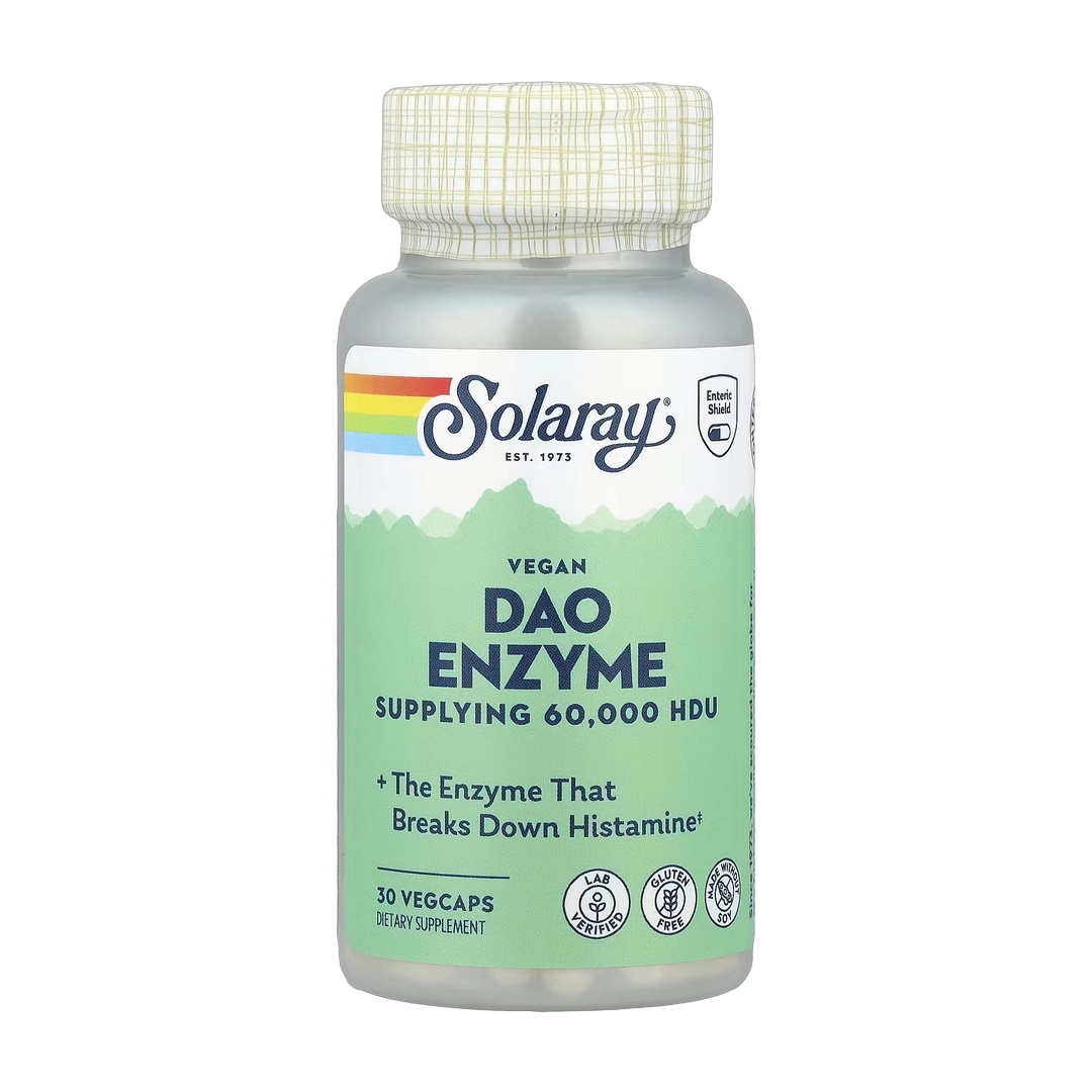 Solaray, Vegan DAO Enzyme, 4.2 mg, 30 VegCaps