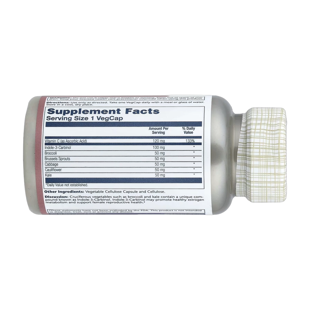 Solaray, Indole-3-Carbinol with Cruciferous Vegetables, 30 VegCaps