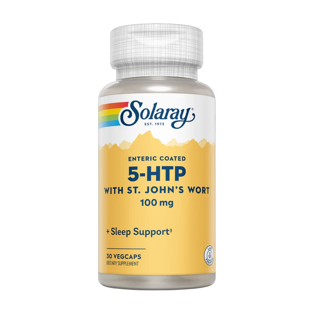 Solaray, 5-Htp With St. John's Wort 100 mg, 30 VegCaps