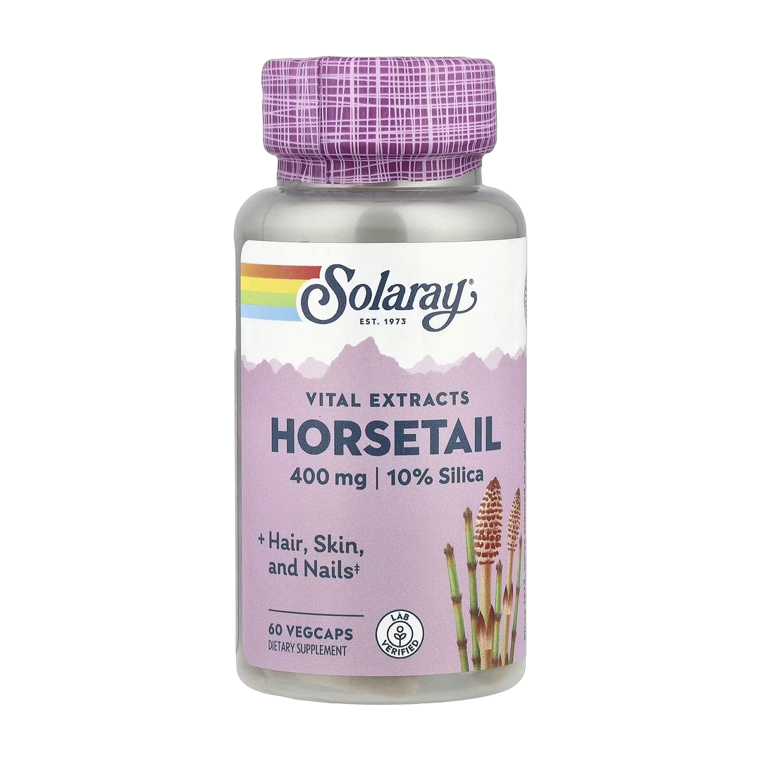 Solaray, Vital Extracts, Horsetail, 400 mg, 60 Vegcaps