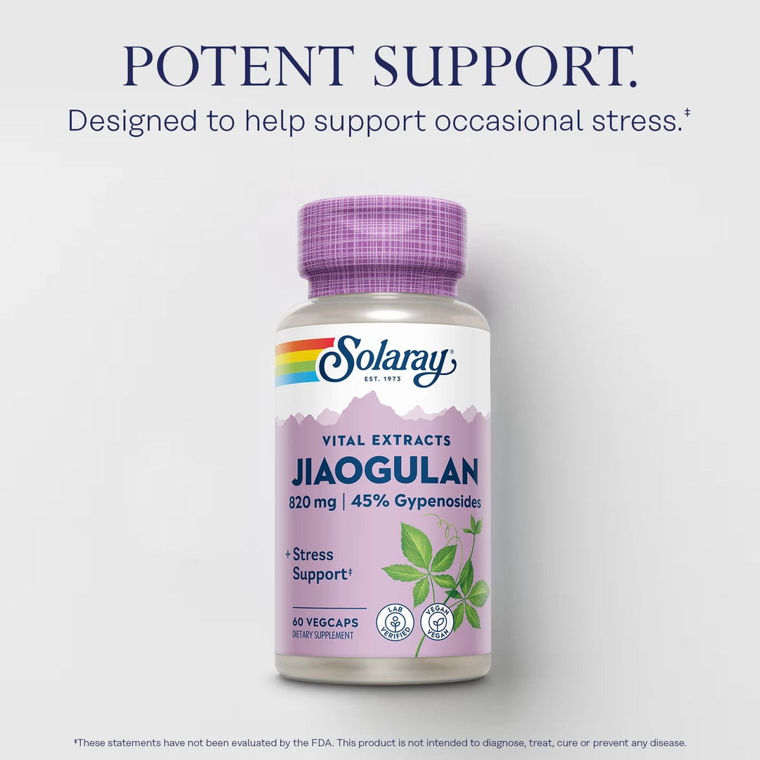 Solaray, Jiaogulan, 60 VegCaps