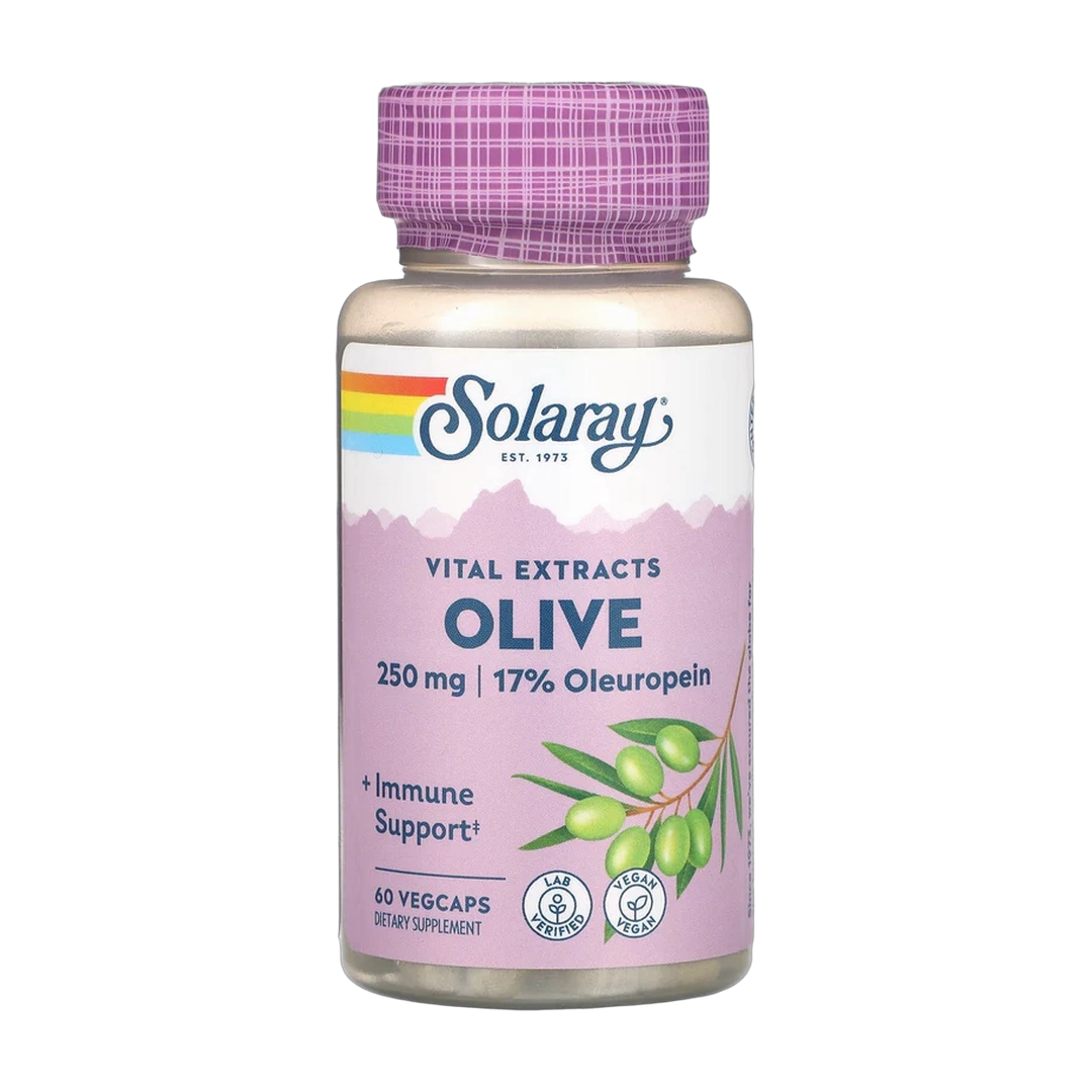 Solaray, Vital Extracts, Olive, 250 mg, 60 VegCaps