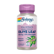 Solaray, Olive Leaf, 500 mg, 30 Vegetarian Capsules