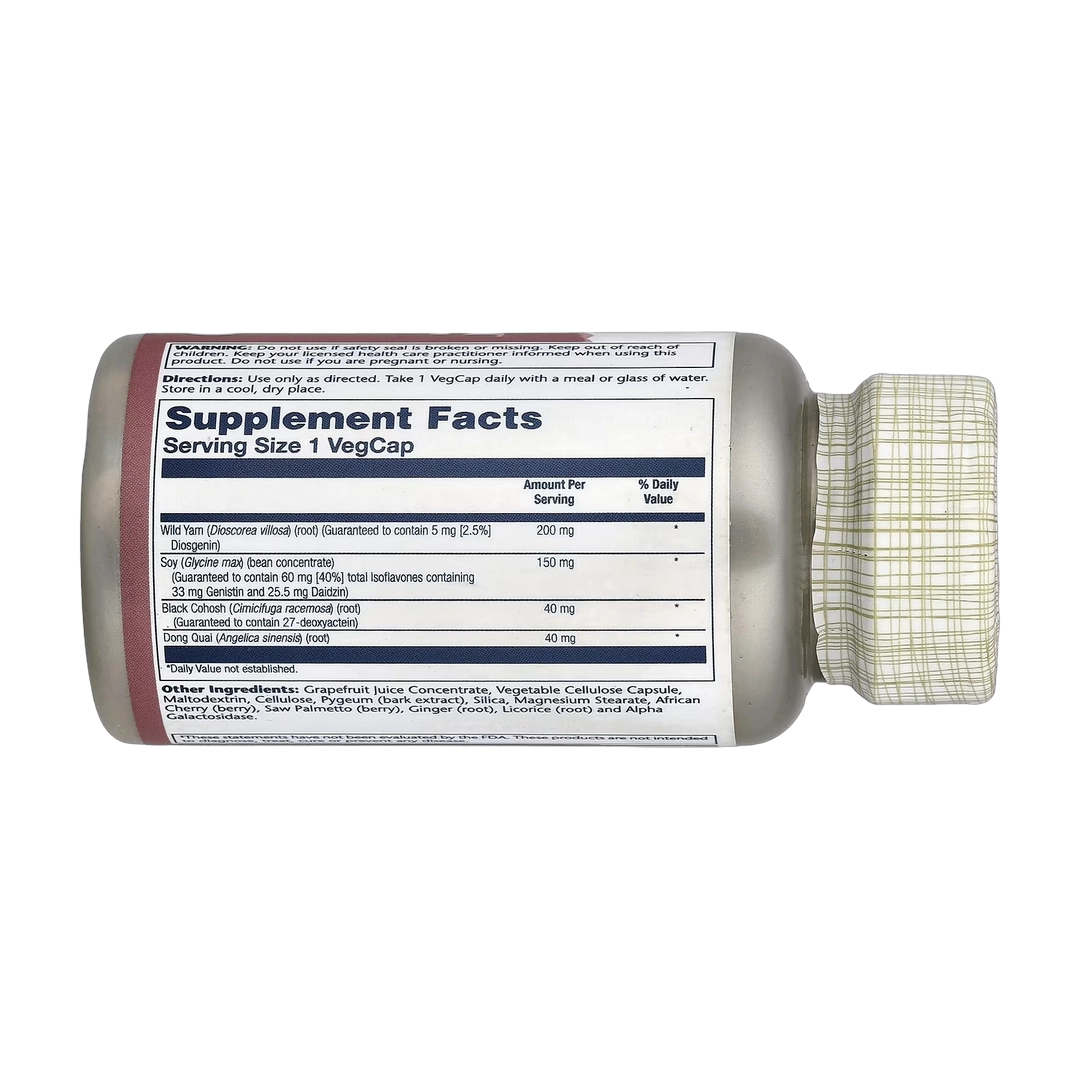 Solaray, Phytoestrogen™ with Wild Yam, Black Cohosh & Dong Quai, 30 VegCaps
