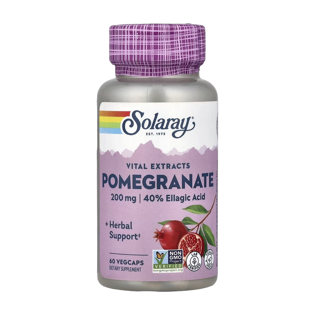 Solaray, Vital Extracts, Pomegranate, 60 VegCaps