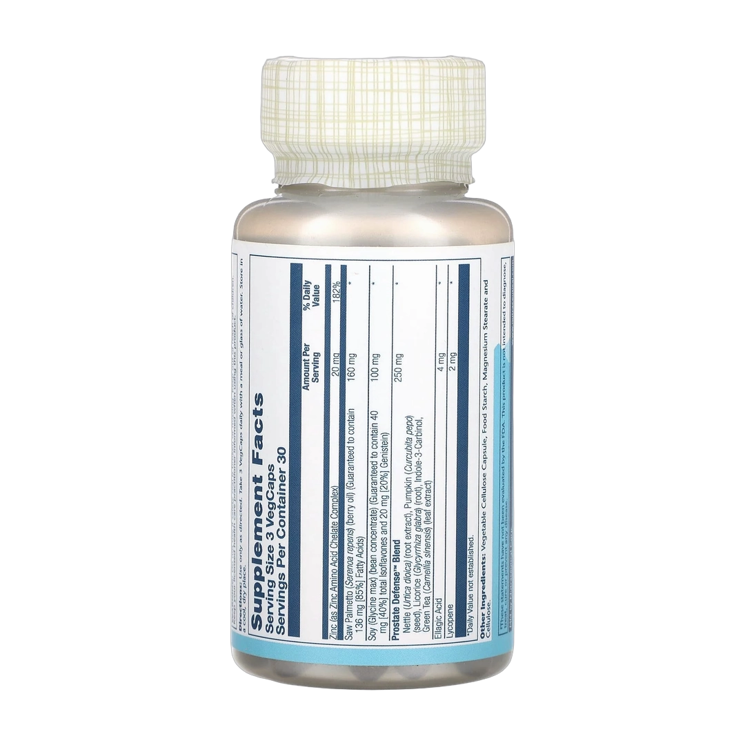 Solaray, Prostate Defense, 90 VegCaps