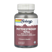 Solaray, Phytoestrogen™ + EFAs with Wild Yam, Black Cohosh & Dong Quai, 60 Softgels