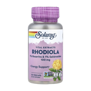 Solaray, Vital Extracts, Rhodiola, 100 mg, 30 VegCaps