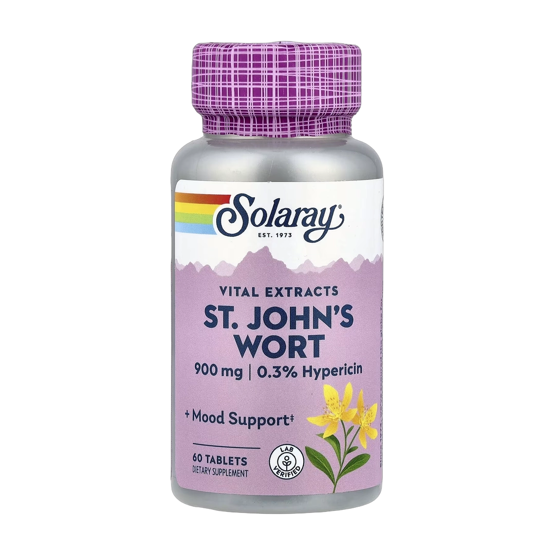 Solaray, Vital Extracts, St. John's Wort , 900 mg, 60 Tablets