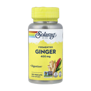 Solaray, Fermented Ginger, 400 mg, 100 VegCaps