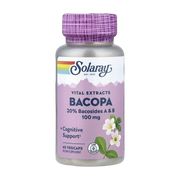 Solaray, Vital Extracts, Bacopa, 100 mg, 60 VegCaps