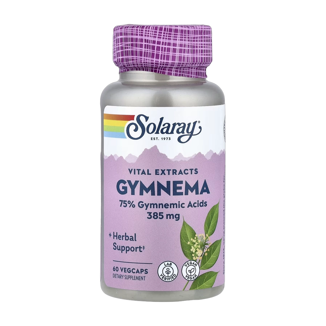 Solaray, Vital Extracts, Gymnema, 385 mg, 60 VegCaps