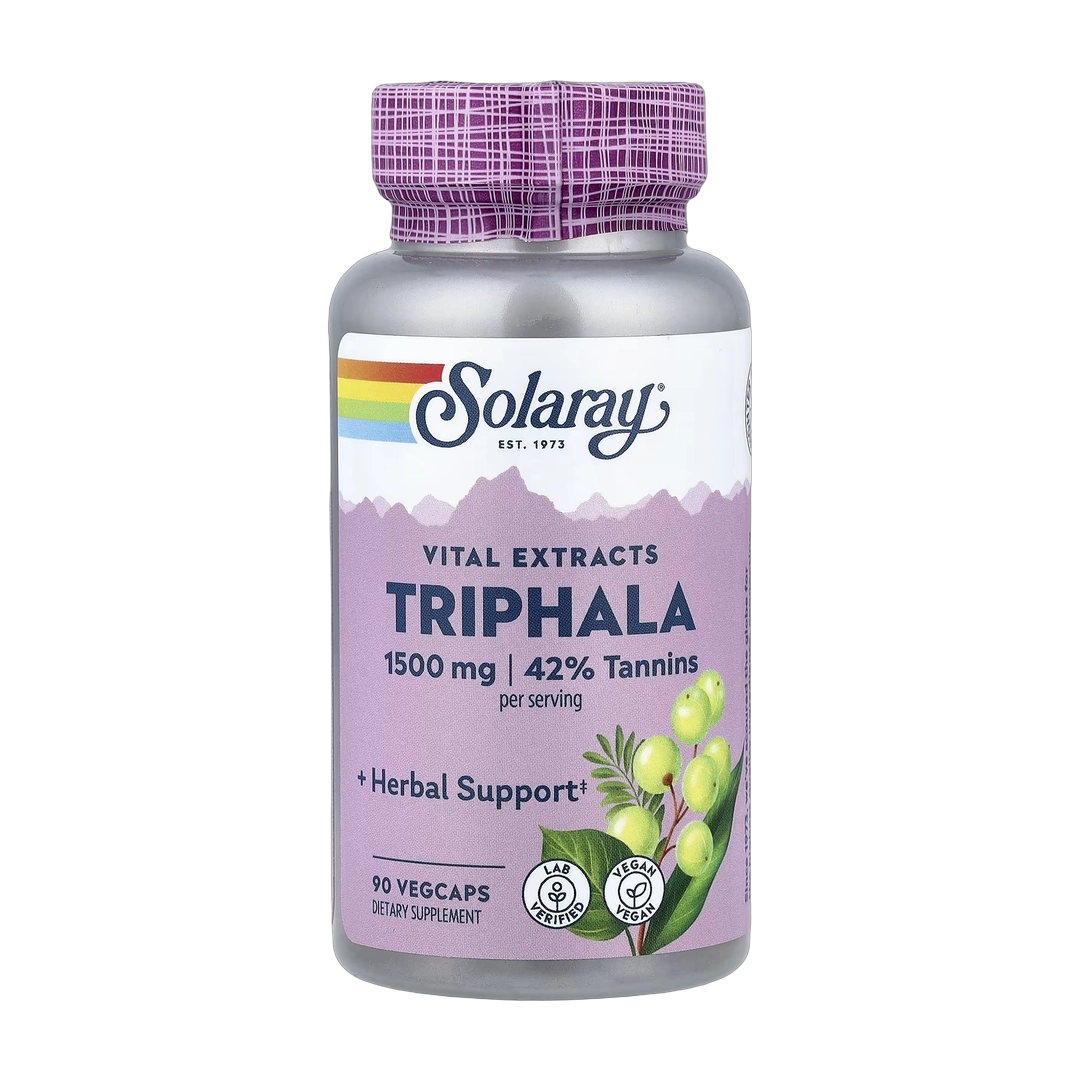 Solaray, Vital Extracts, Triphala, 90 VegCaps