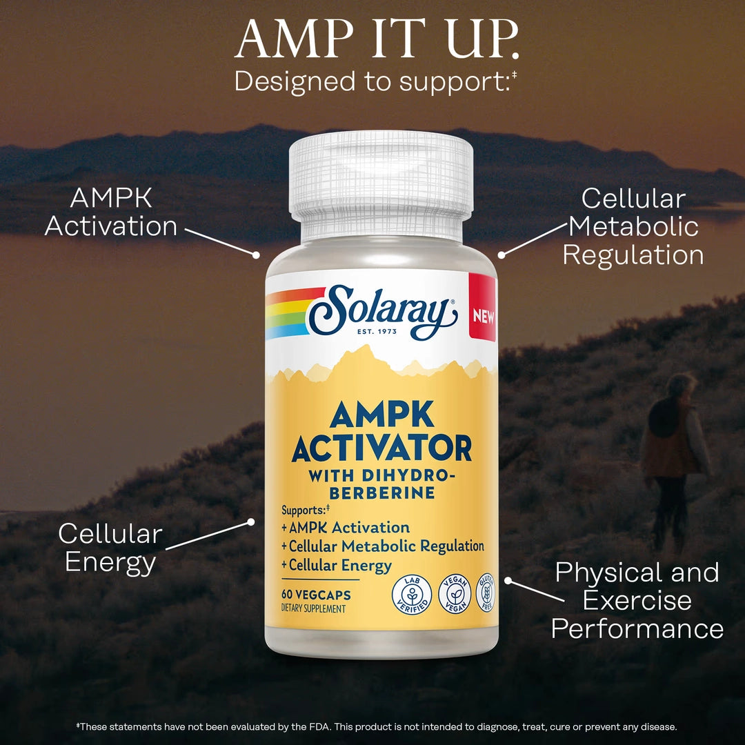 Solaray, AMPK Activator With Dihydroberberine, 60 VegCaps