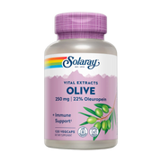 Solaray, Olive Leaf Extract 22% 250mg, 120 Vegetarian Capsules