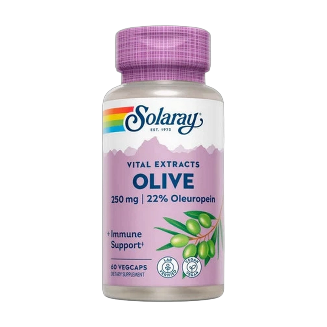 Solaray, Vital Extracts, Olive, 250 mg, 60 VegCaps