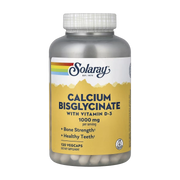 Solaray, Calcium Bisglycinate with Vitamin D-3, 120 VegCaps