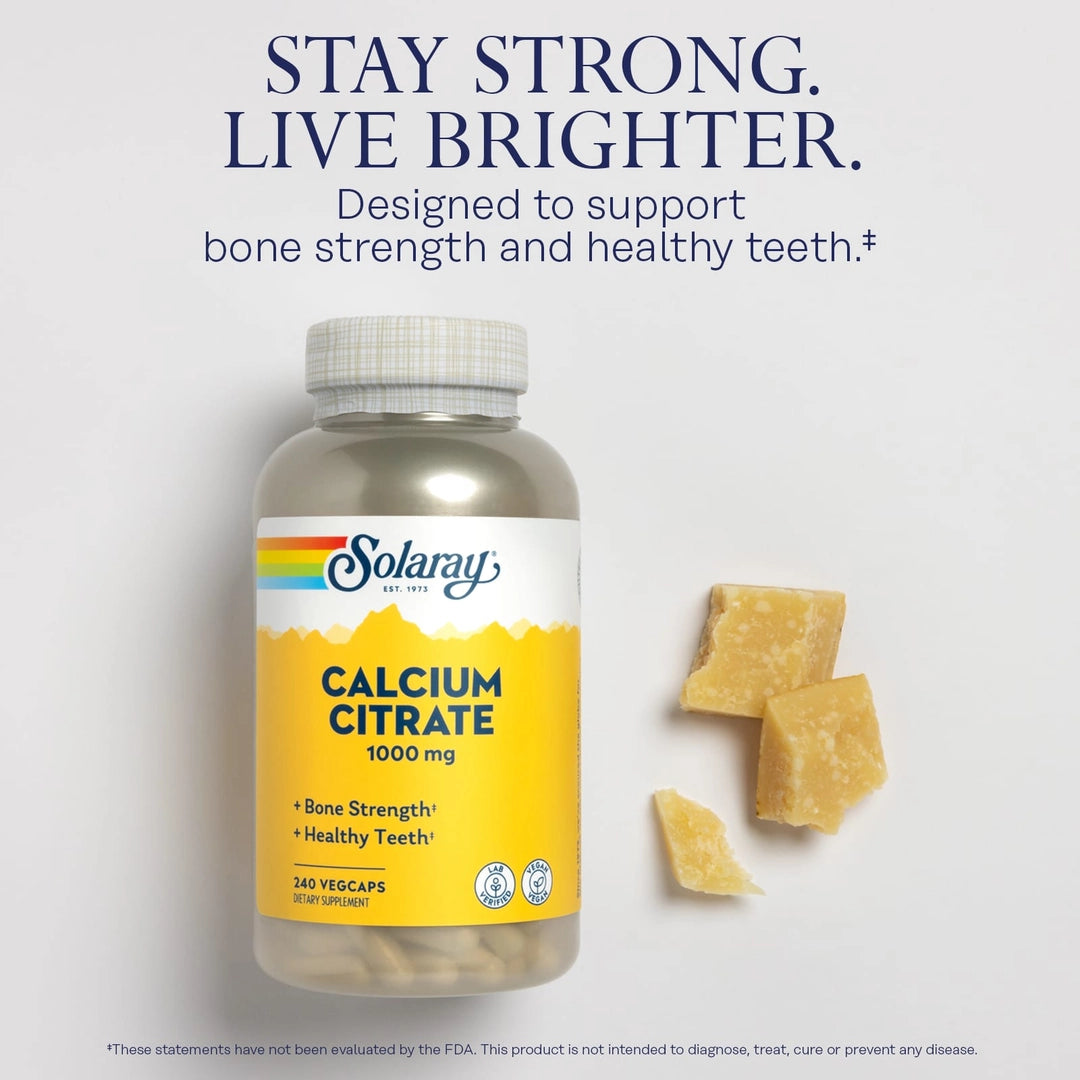 Solaray, Calcium Citrate, 240 VegCaps (250 mg per Capsule) lifestyle image