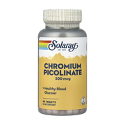Solaray, Chromium Picolinate, 500 mcg, 60 Tablets