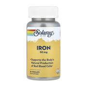 Solaray, Iron, 50 mg, 60 VegCaps