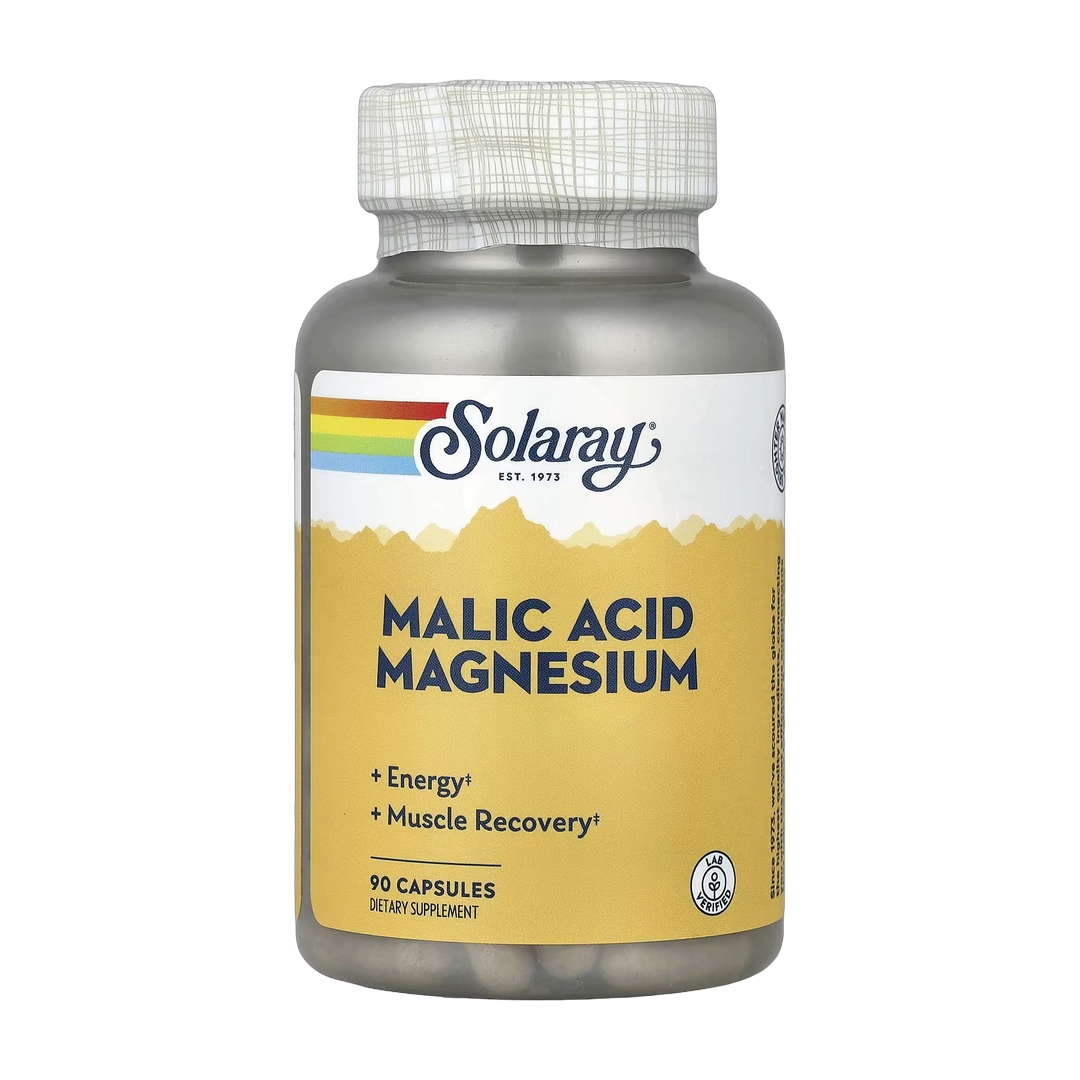 Solaray, Malic Acid Magnesium, 90 Capsules